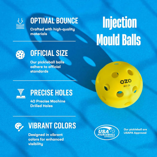 Pickleball Indoor Injection Balls