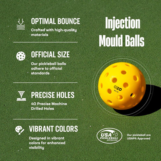 Pickleball Outdoor Injection Balls